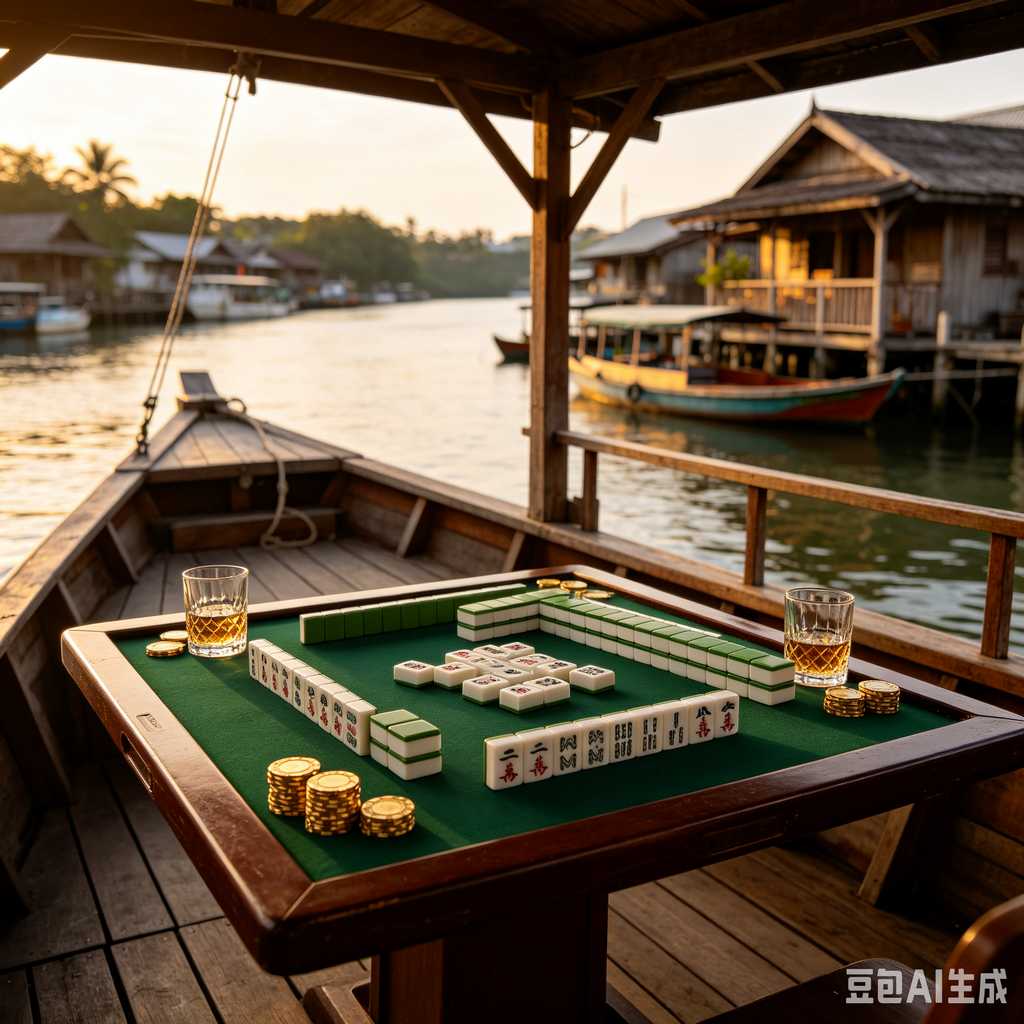 muted color mahjong set
