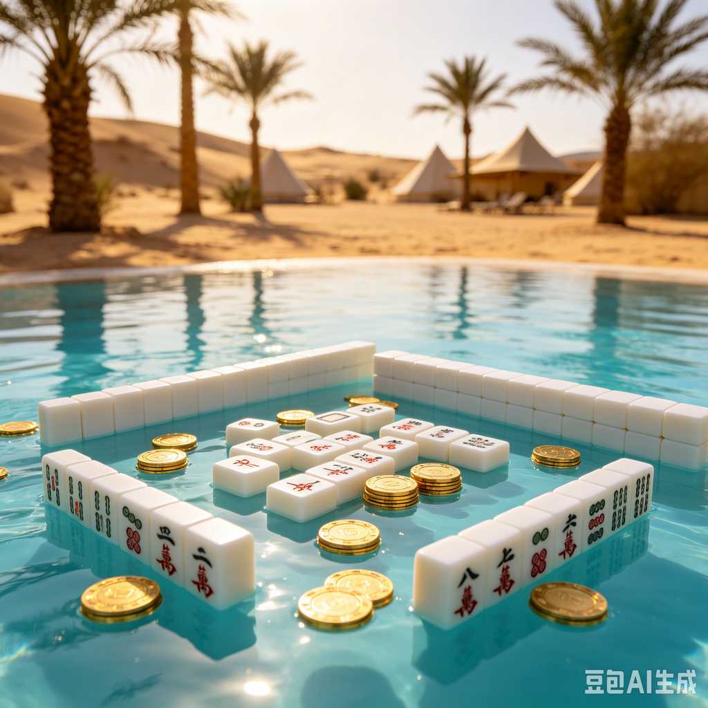blue crystal mahjong set